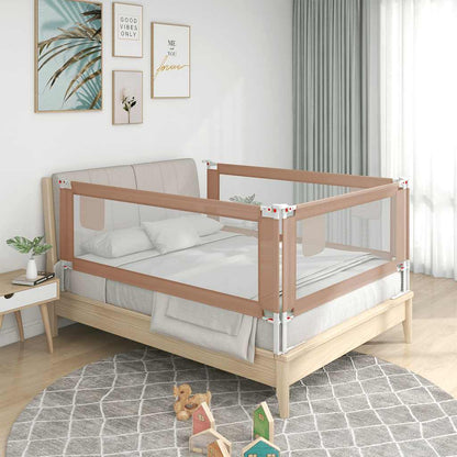 Sponda Letto di Sicurezza per Bambini Talpa 140x25cm in Tessuto - homemem39