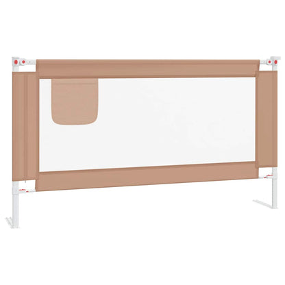 Sponda Letto di Sicurezza per Bambini Talpa 150x25cm in Tessuto