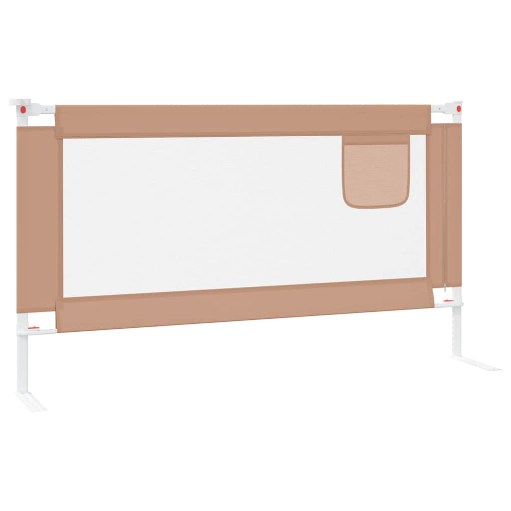Sponda Letto di Sicurezza per Bambini Talpa 150x25cm in Tessuto