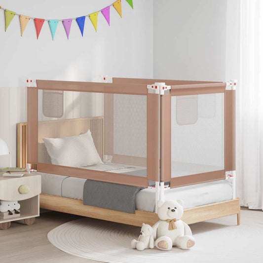 Sponda Letto di Sicurezza per Bambini Talpa 150x25cm in Tessuto