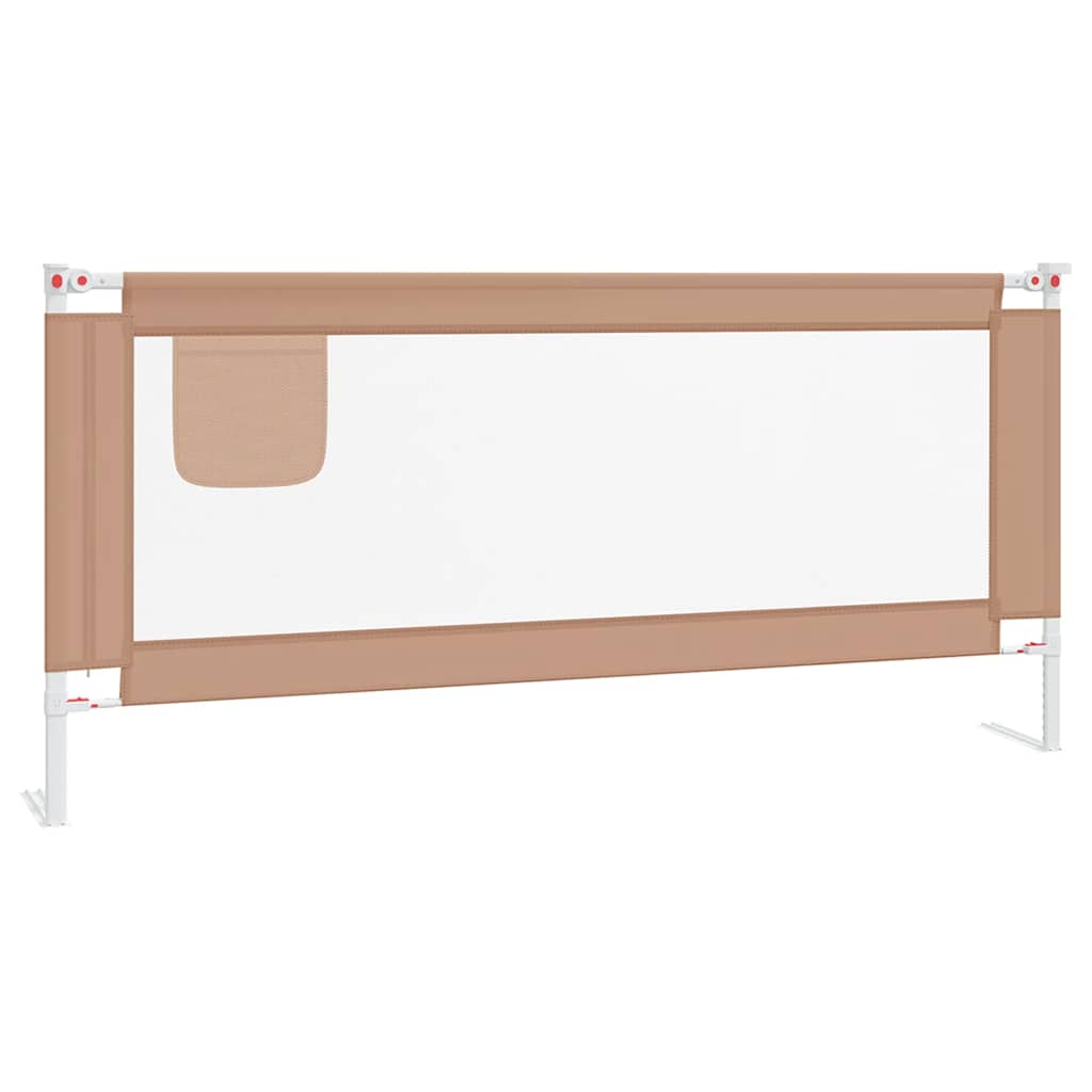 Sponda Letto di Sicurezza per Bambini Talpa 200x25cm in Tessuto | homemem39