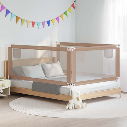 Sponda Letto di Sicurezza per Bambini Talpa 200x25cm in Tessuto | homemem39