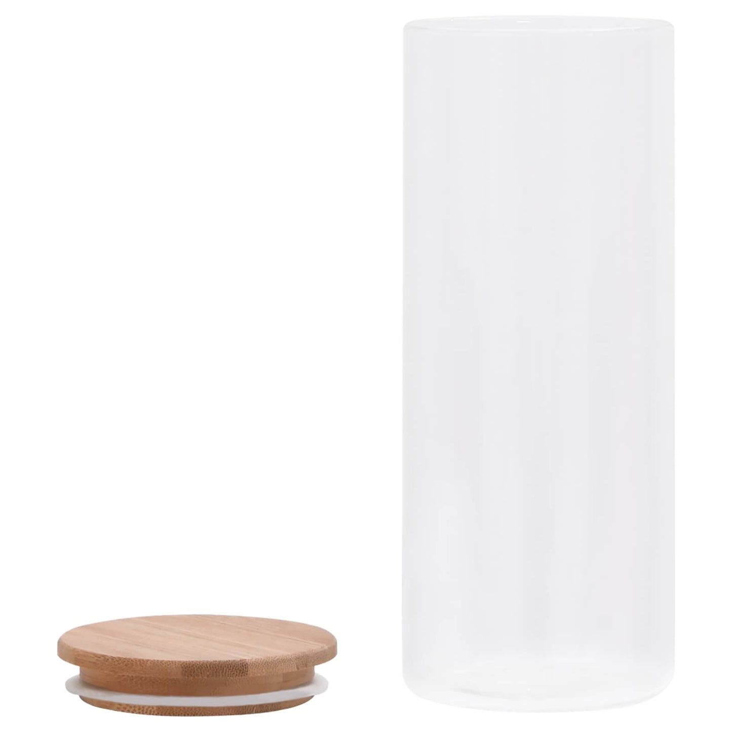 Barattolo di Vetro 10 pcs Trasparente 8,5 x 8,5 x 21,5 cm Vetro