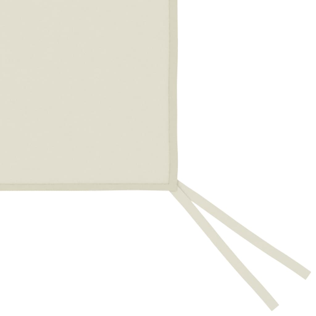 Parete con Finestre per Gazebo 6x2 m Crema | homemem39