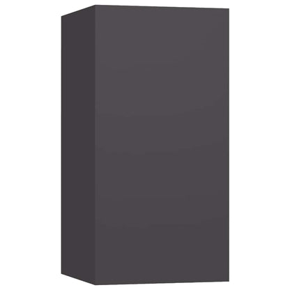 Mobili TV 2 pz Grigi 30,5x30x60 cm in Legno Multistrato - homemem39