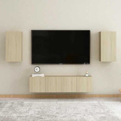Mobile TV Rovere Sonoma 30,5x30x60 cm in Legno Multistrato