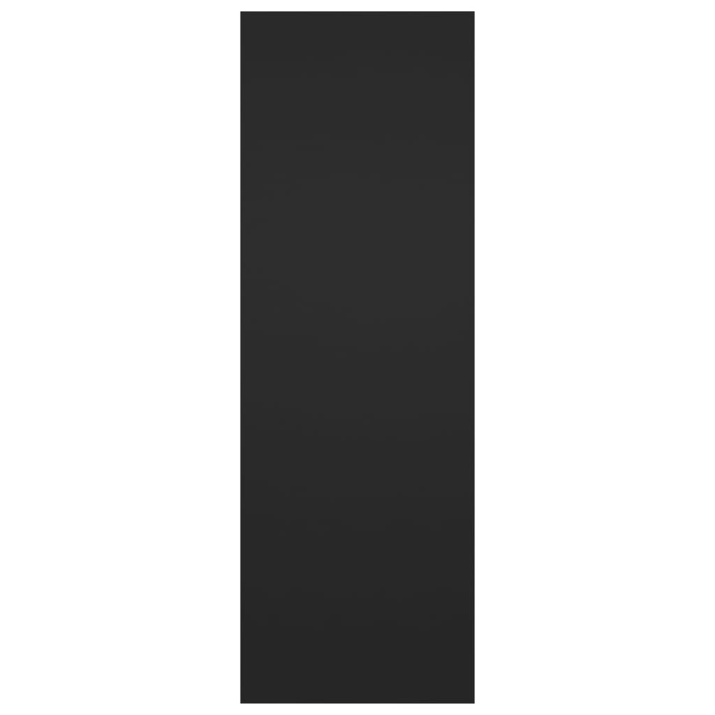 Mobile Porta TV Nero 30,5x30x90 cm in Legno Multistrato - homemem39