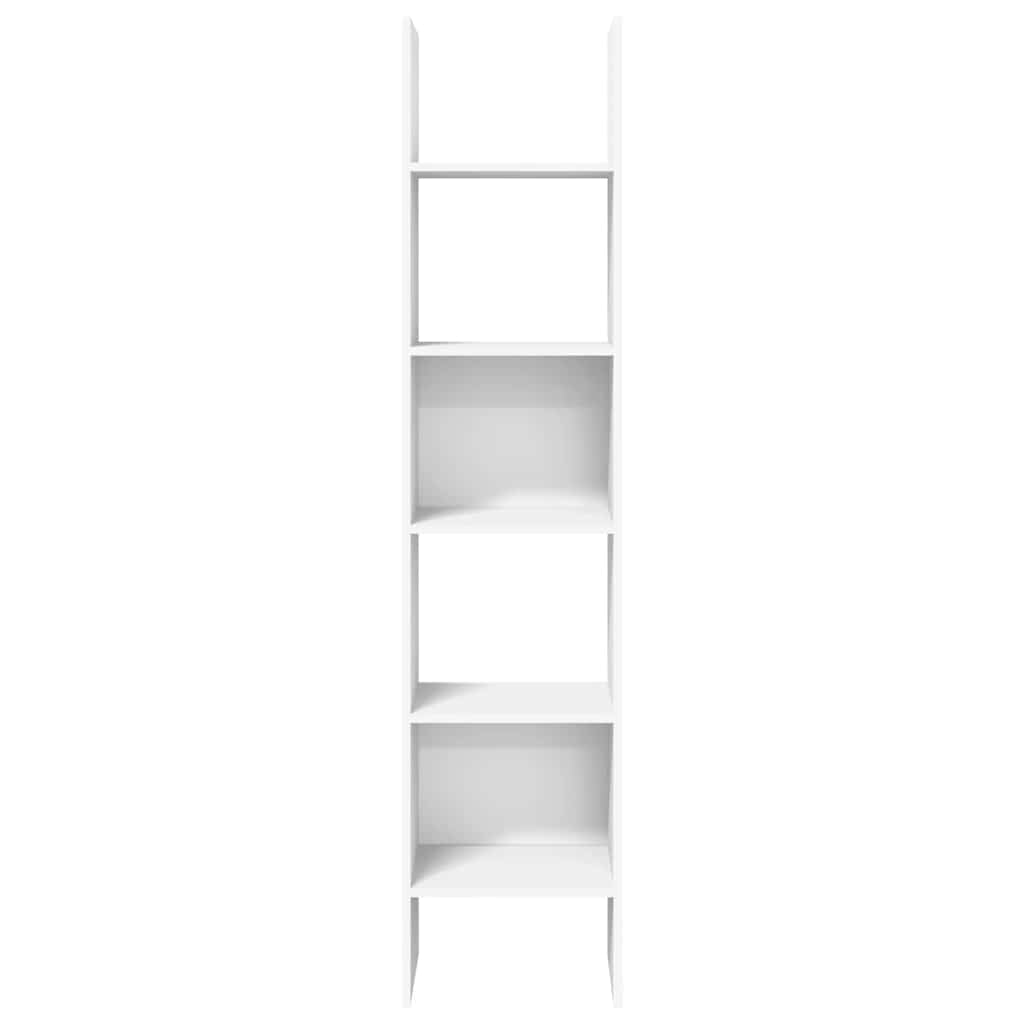 Libreria Bianca 40x35x180 cm in Legno Multistrato | homemem39