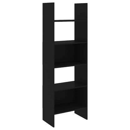 Libreria Nera 60x35x180 cm in Legno Multistrato | homemem39