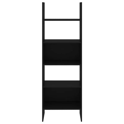 Libreria Nera 60x35x180 cm in Legno Multistrato | homemem39