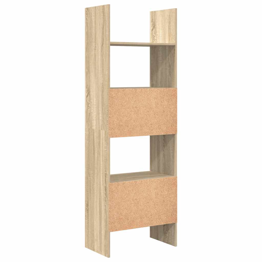 Libreria Rovere Sonoma 60x35x180 cm in Legno Multistrato | homemem39