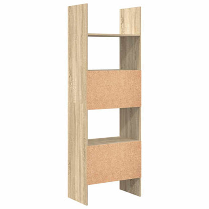 Libreria Rovere Sonoma 60x35x180 cm in Legno Multistrato | homemem39