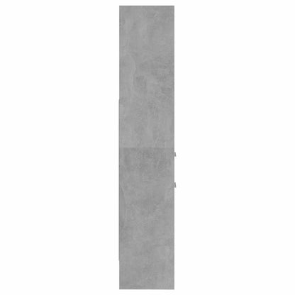 Libreria Grigio Cemento 40x35x180 cm in Legno Multistrato | homemem39