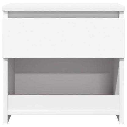 Comodini 2 pz Bianco 40x30x39 cm in Legno Ingegnerizzato - homemem39