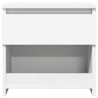 Comodini 2 pz Bianco 40x30x39 cm in Legno Ingegnerizzato - homemem39