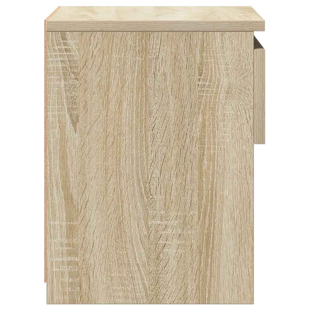 Comodino Rovere Sonoma 40x30x39 cm in Legno Multistrato - homemem39