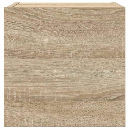 Mobili Porta TV a Parete 2pz Rovere Sonoma 30,5x30x30 cm - homemem39