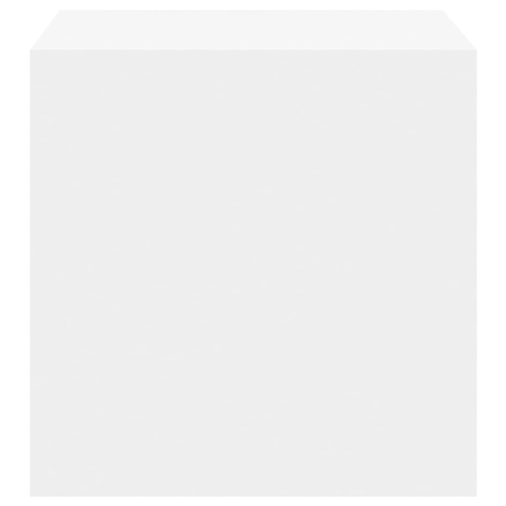 Mobili a Muro 2pz Bianchi 37x37x37 cm in Legno Multistrato | homemem39