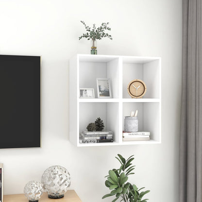 Mobili a Muro 4pz Bianchi 37x37x37 cm in Legno Multistrato | homemem39