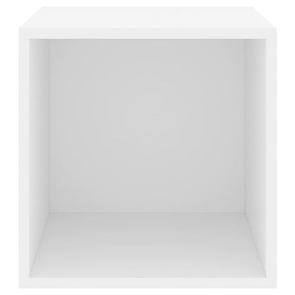 Mobili a Muro 4pz Bianchi 37x37x37 cm in Legno Multistrato | homemem39