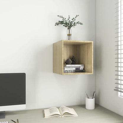 Mobile a Muro Rovere Sonoma 37x37x37 cm in Legno Multistrato | homemem39