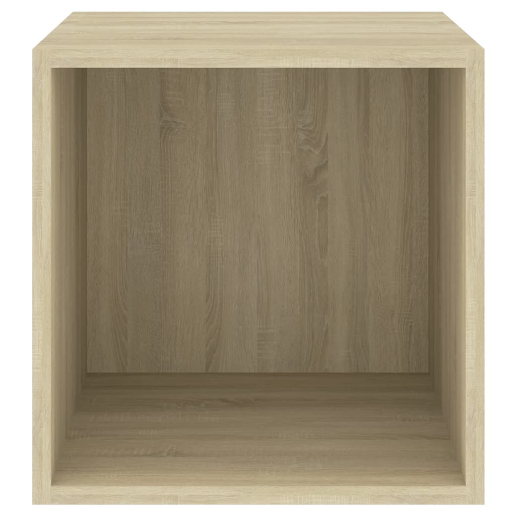 Mobili a Muro 2pz Rovere Sonoma 37x37x37 cm Legno Multistrato | homemem39