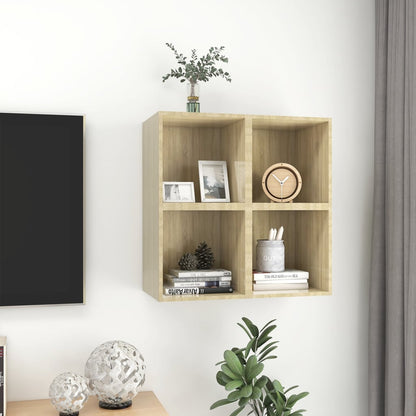 Mobili a Muro 4pz Rovere Sonoma 37x37x37 cm Legno Multistrato | homemem39