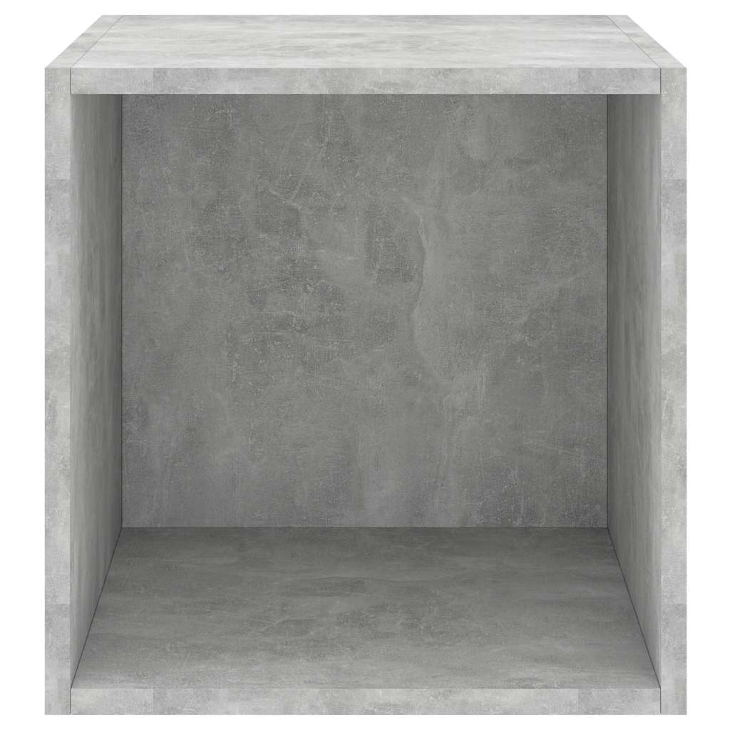 Mobile a Muro Grigio Cemento 37x37x37 cm in Legno Multistrato
