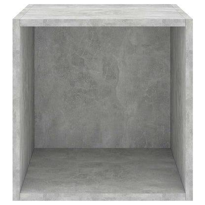 Mobile a Muro Grigio Cemento 37x37x37 cm in Legno Multistrato