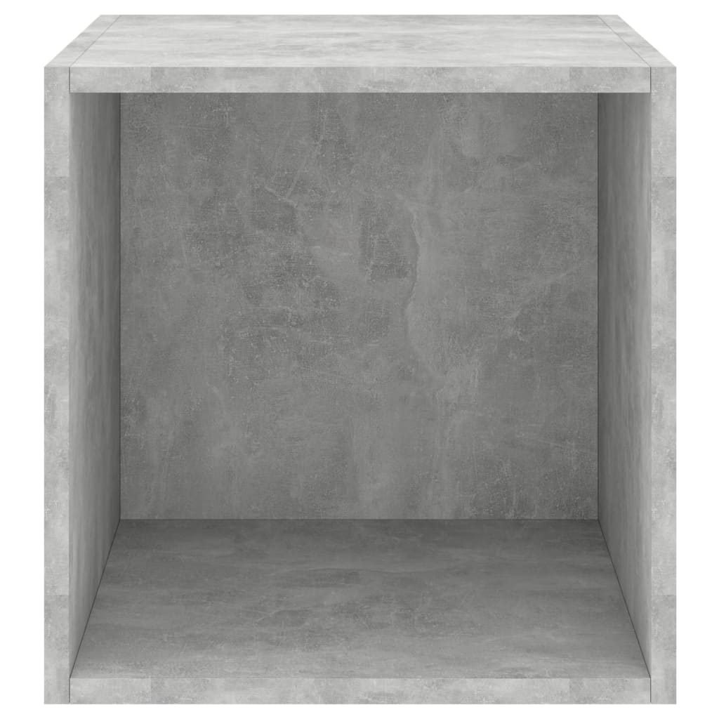 Mobili a Muro 2pz Grigio Cemento 37x37x37 cm Legno Multistrato | homemem39