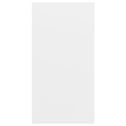 Armadietto TV da Parete Bianco 37x37x72 cm in Legno Multistrato - homemem39