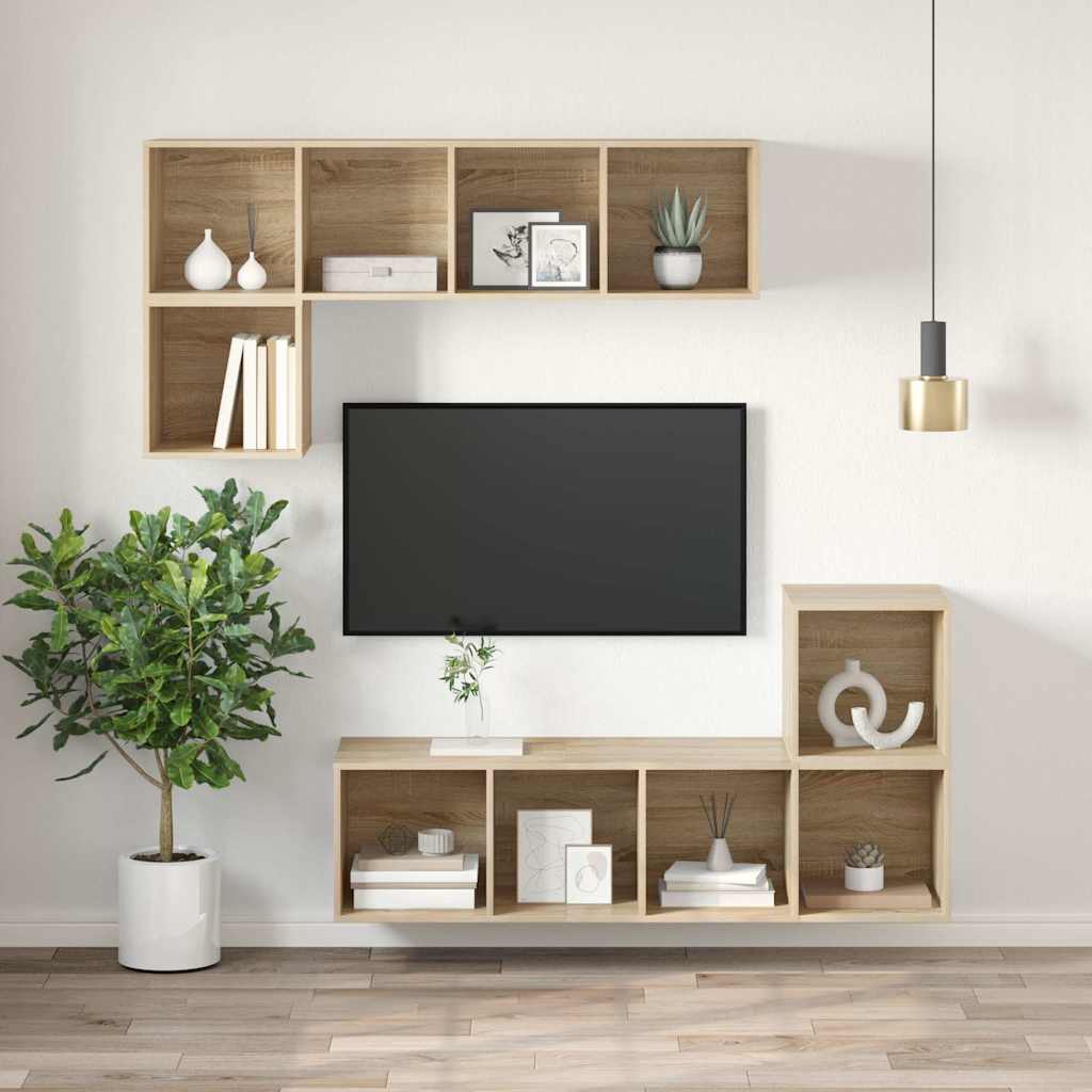 Mobile TV Parete legno multistrato