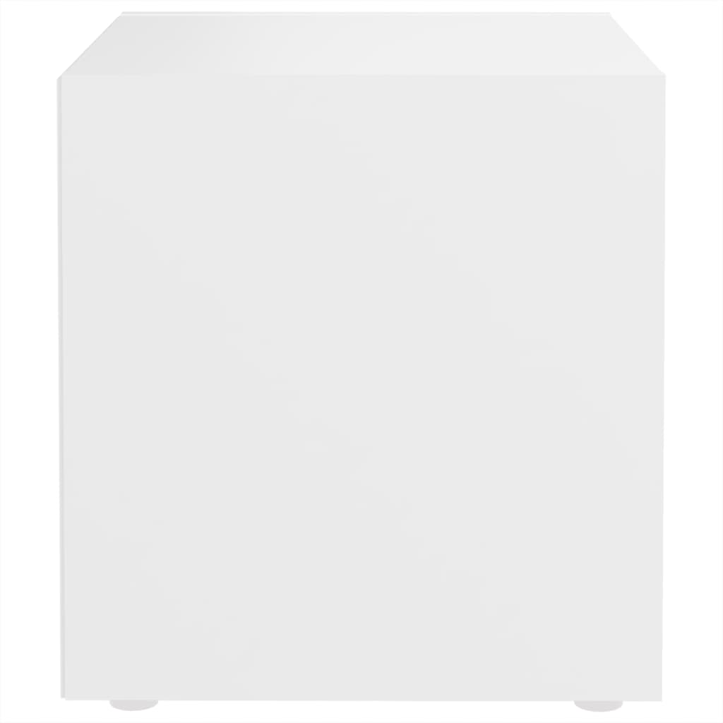 Mobili Porta TV 2 pz Bianco 37x35x37 cm in Legno Multistrato - homemem39