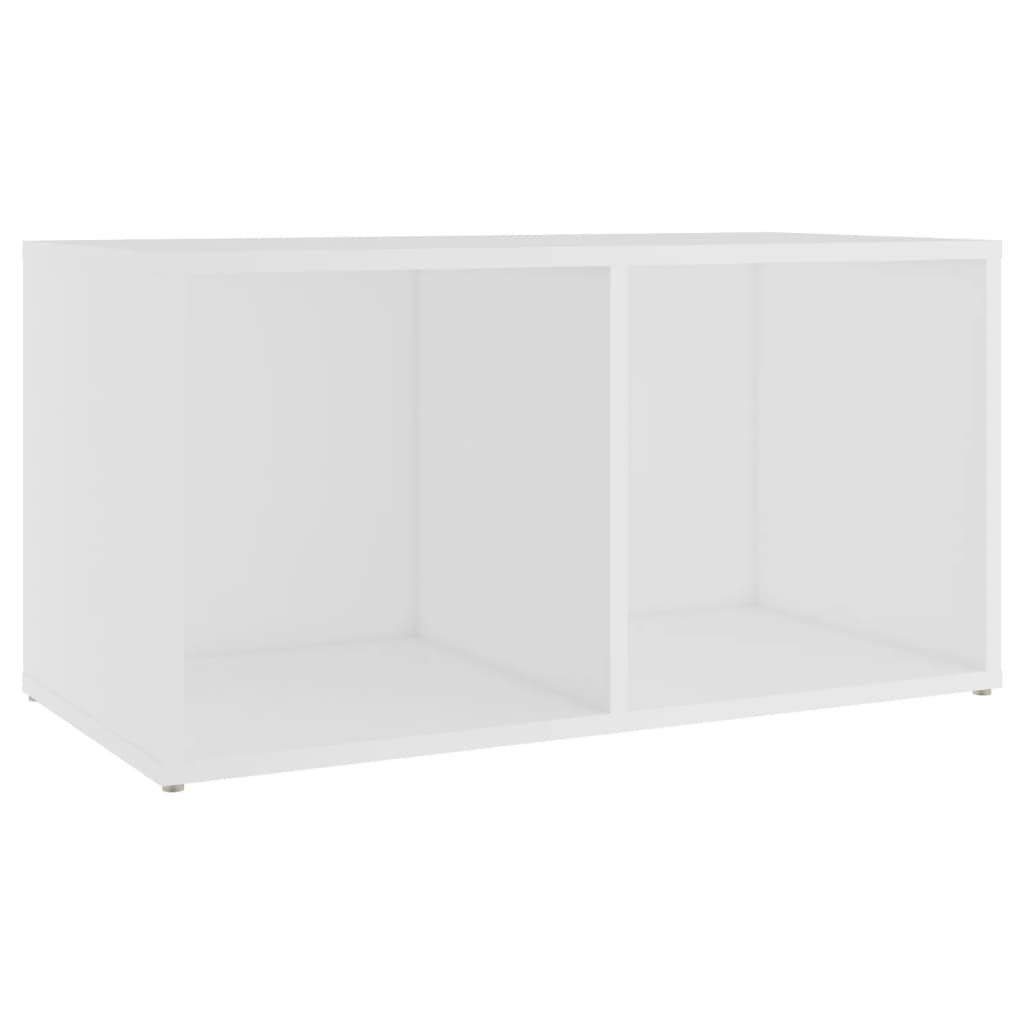 Mobile Porta TV Bianco 72x35x36,5 cm in Legno Multistrato - homemem39