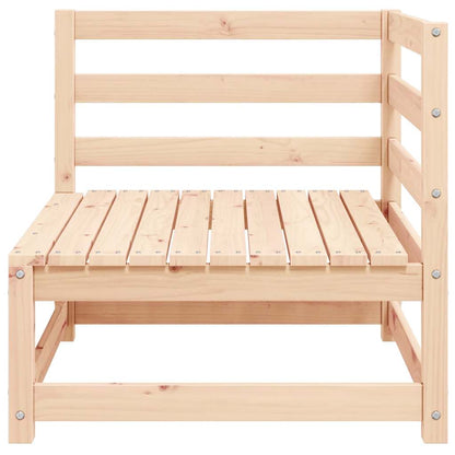 Divani Angolari da Giardino 2 pz in Legno Massello di Pino - homemem39