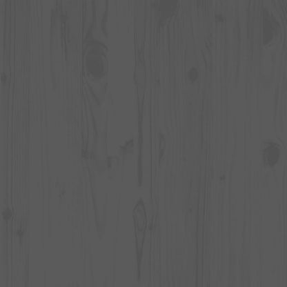 Divani Angolari da Giardino 2 pz Grigi in Massello di Pino - homemem39