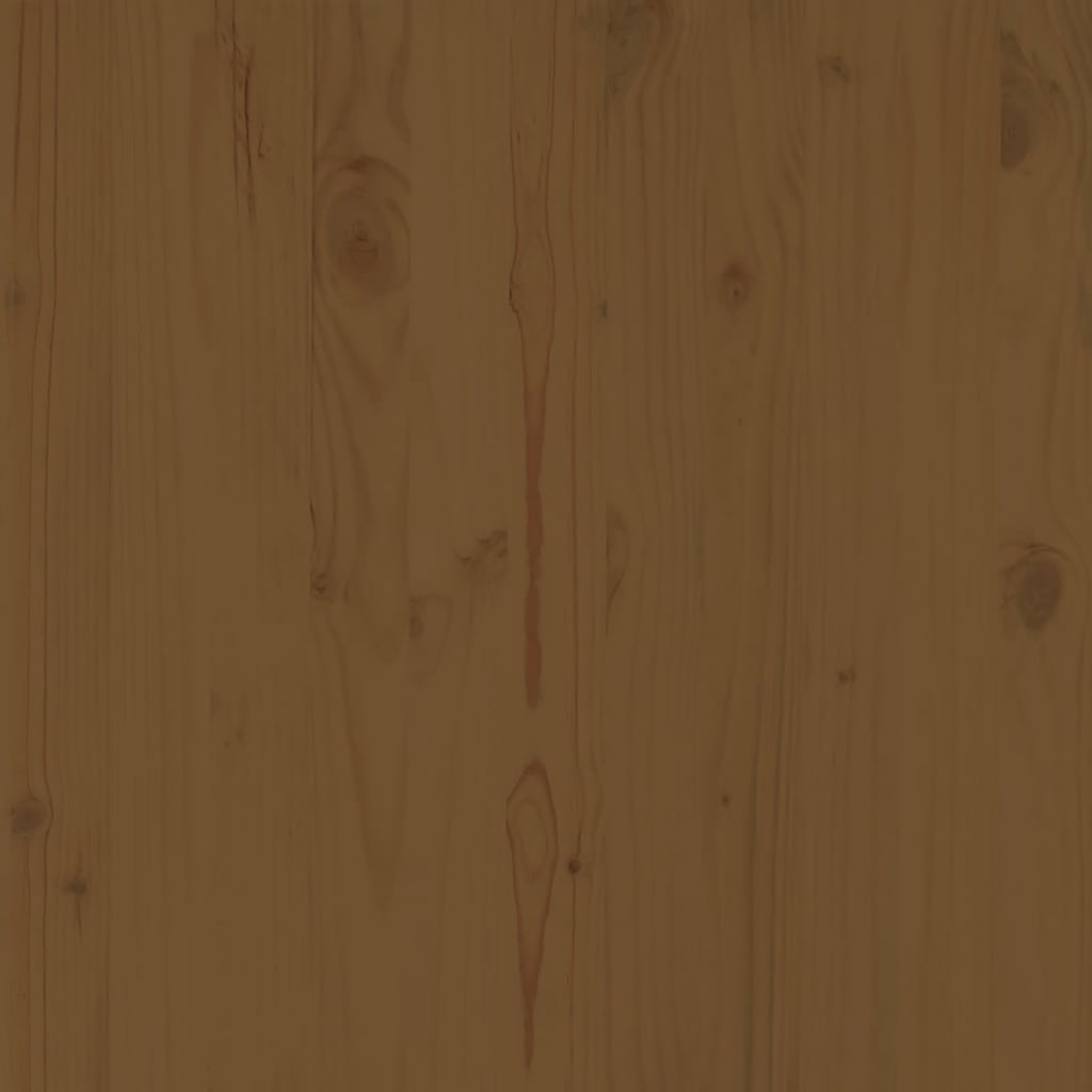 Set Salotto da Giardino 3 pz Ambrato in Legno Massello di Pino - homemem39