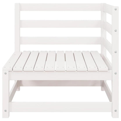 Divano Angolare Giardino con Cuscini Antracite Legno di Pino | homemem39
