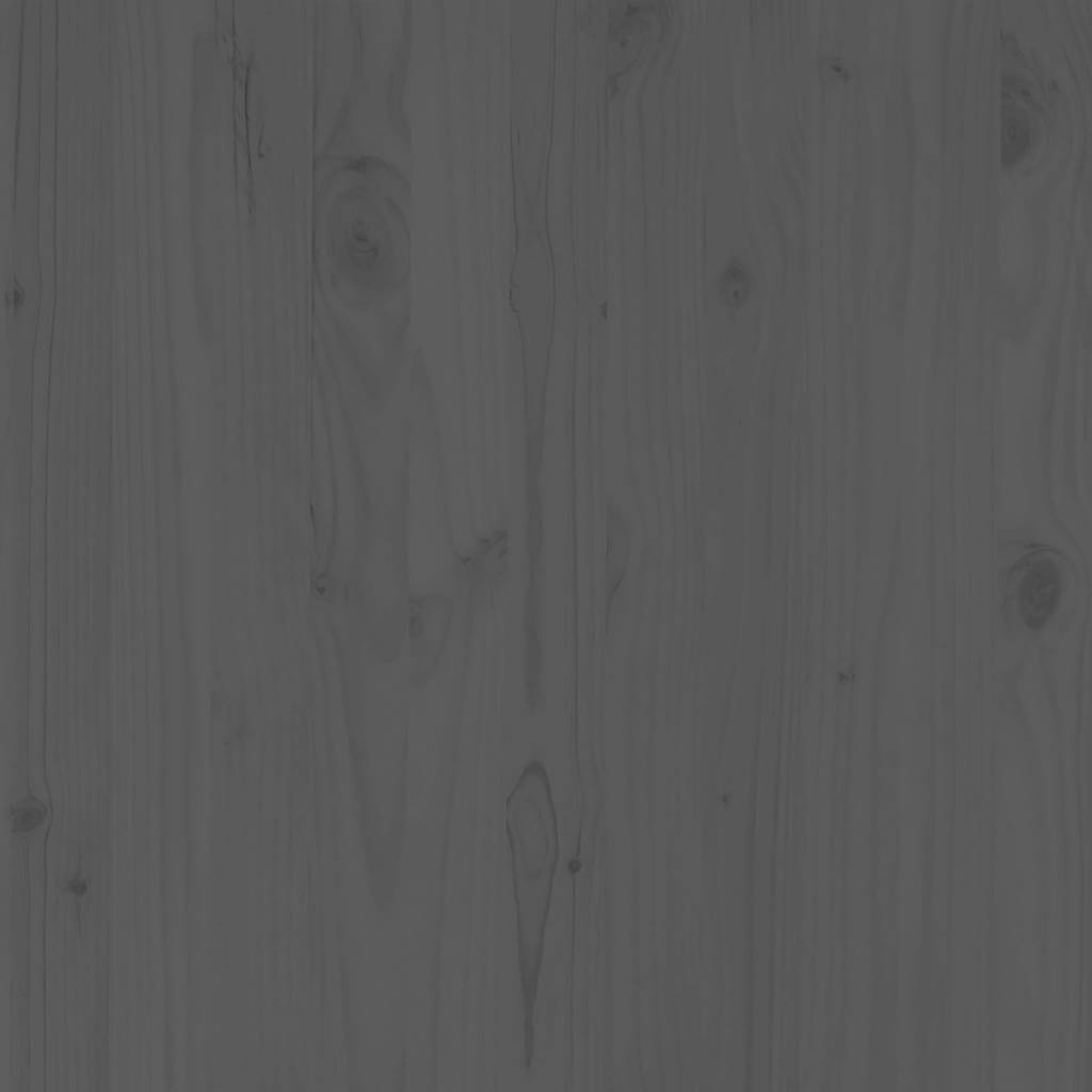 Divano Centrale da Giardino e Cuscini Antracite Massello Pino - homemem39