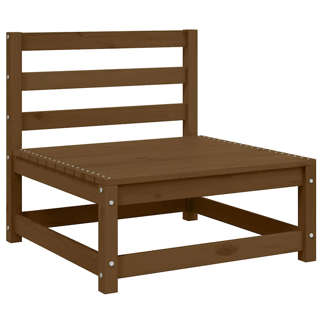 Divani Centrali Giardino con Cuscini Crema 2 pz Pino Massello - homemem39