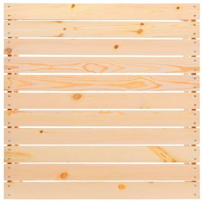 Set Divani da Giardino 2 pz con Cuscini Legno Massello di Pino