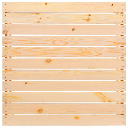 Set Divani da Giardino 2 pz con Cuscini Legno Massello Pino