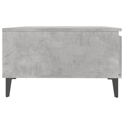 Tavolino da Salotto Grigio Cemento 90x60x35cm Legno Multistrato | homemem39