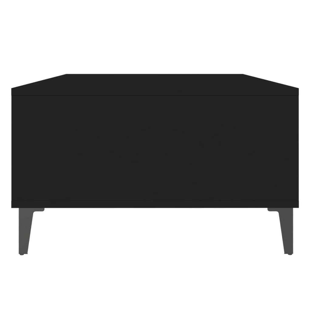 Tavolino da Salotto Nero 103,5x60x35 cm in Legno Multistrato | homemem39