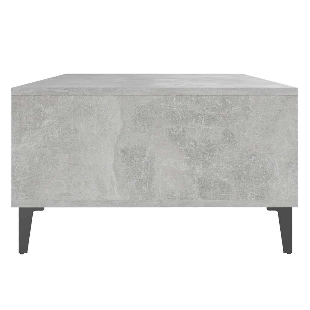 Tavolino Salotto Grigio Cemento 103,5x60x35cm Legno Multistrato | homemem39