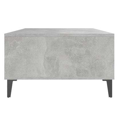 Tavolino Salotto Grigio Cemento 103,5x60x35cm Legno Multistrato | homemem39