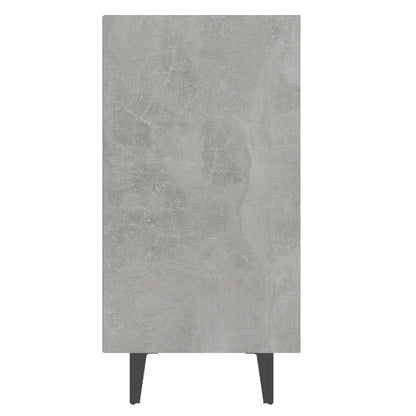 Credenza Grigio Cemento 103,5x35x70 cm in Legno Multistrato - homemem39