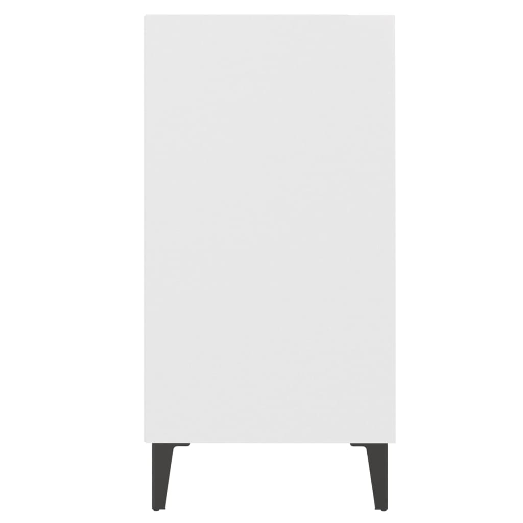 Credenza Bianca 57x35x70 cm in Legno Multistrato - homemem39