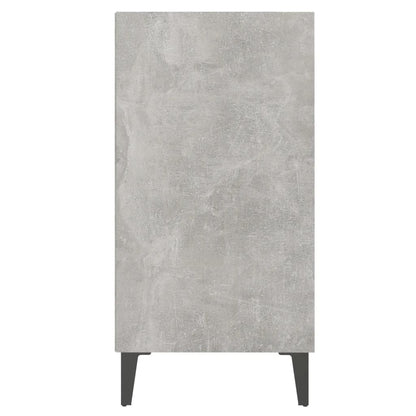 Credenza Grigio Cemento 57x35x70 cm in Legno Multistrato - homemem39