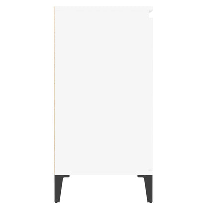 Credenza Bianca 60x35x70 cm in Legno Multistrato - homemem39